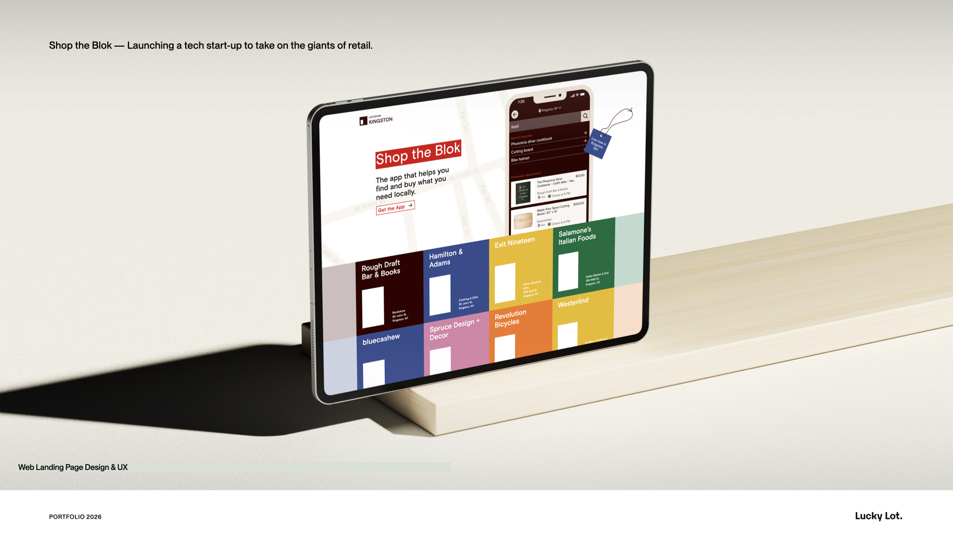 Lucky Lot portfolio — selected work